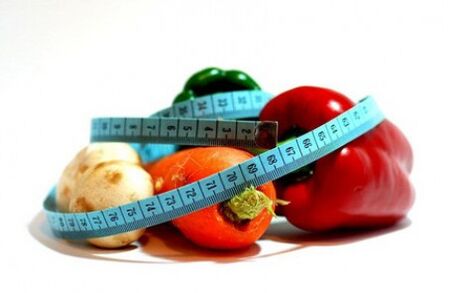Gemüse zur Gewichtsreduktion in der Ernährung sind die meisten