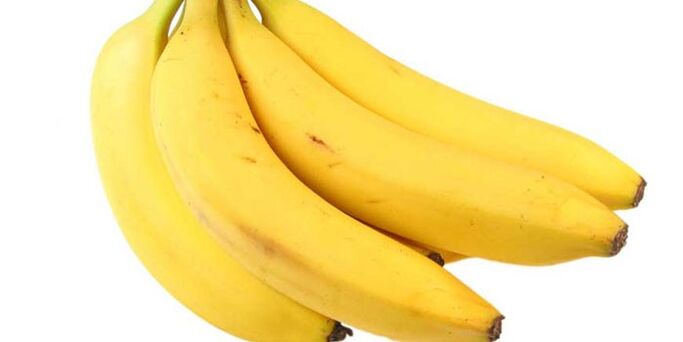 Bananen sind in der Ernährung auf Eibasis verboten